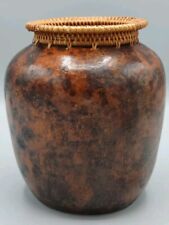 Vase indonésien terracotta d'occasion  Villers-Bocage