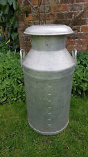 Vintage Milk Churn 10 Gallon Alloy. MMB Stamped Ideal For Storing Pet Food for sale  Shipping to South Africa