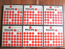 lot of 6 PHILIPS reel to reel tapes 15cm-6 inch Tonband magnetophone for sale  Shipping to South Africa