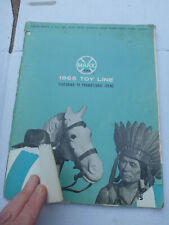 Lot 3 old Marx toy line catalogue 1965 toys   Stony soldier, used for sale  Shipping to South Africa