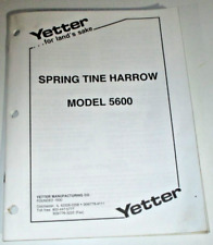 Yetter 5600 spring for sale  Elizabeth