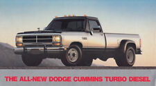 1988 Dodge Ram Cummins Turbo Pickup Diesel EUA 6p Folheto comprar usado  Enviando para Brazil