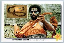 Cartão postal continental The Prized Tabua Fiji Islands 4X6 A1P comprar usado  Enviando para Brazil