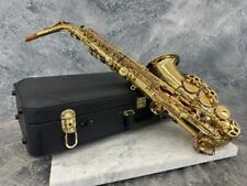 Usado, YANAGISAWA A-901 Saxofone Alto Dourado Com Estojo Frete Grátis do Japão Vintage comprar usado  Enviando para Brazil