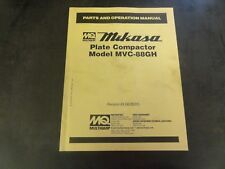 Multiquip mikasa model for sale  Mineral Wells