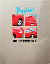 Mazda brochure 1991 for sale  BIGGLESWADE