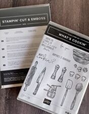 WHAT'S COOKING stamp set incl. punching molds IN THE KITCHEN by Stampin'Up! for sale  Shipping to South Africa