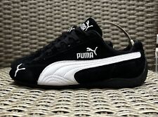 Usado, Zapatillas deportivas de gamuza Puma Speed Cat SD de colección de caña baja talla Y2k EE. UU. 7,5 negras/blancas segunda mano  Embacar hacia Argentina