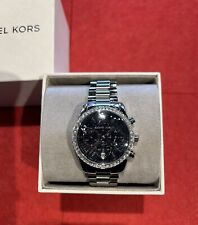 Relógio feminino Michael Kors MK7277 Lexington mostrador preto glitter comprar usado  Enviando para Brazil