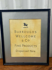 Vintage burroughs wellcome for sale  Hempstead