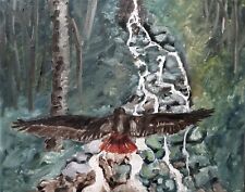 Oil painting hawk for sale  Pueblo