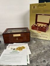 Mr. Christmas Gold Label Concertina Music Box Plays 50 Songs Musical In Box for sale  Shipping to South Africa