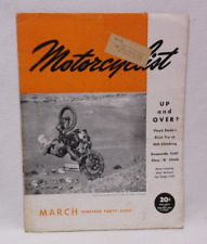 Revista Motociclista 1948 Floyd Emde Hill Climbing segunda mano  Embacar hacia Argentina