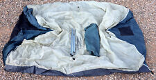Tenda vintage A-Frame Ridge de náilon com janela de tela montanha 80"x56" 2 pessoas azul comprar usado  Enviando para Brazil
