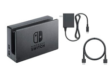 Dock de carregamento para Nintendo Switch/cabo de alimentação adaptador CA/CABO HDMI, usado comprar usado  Enviando para Brazil