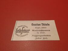 Gustav thiele waltershausen gebraucht kaufen  Höxter