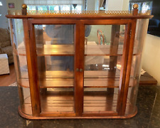 wood display cabinet curio for sale  Rockville Centre