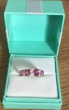 STUNNING DIAMONIQUE QVC 14CT YELLOW GOLD RING EXCELLENT CONDITION, used for sale  CORSHAM