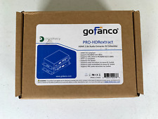 gofanco HDMI 2.0a Audio Extractor & Embedder 4K 60Hz HDR 18Gbps (PRO-HDRextract), used for sale  Shipping to South Africa