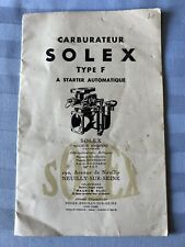 French solex carburateurs d'occasion  Expédié en Belgium