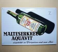Blechschild malteserkreuz aqua gebraucht kaufen  Aystetten