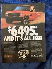 1987 jeep comanche for sale  Barneveld