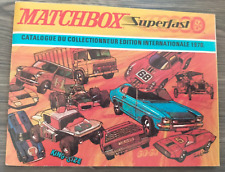 Catalogue matchbox 1970 d'occasion  Diarville