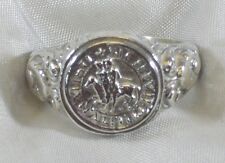 anello templare argento usato  Tiriolo