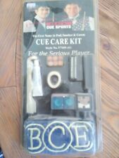 Vintage BCE Snooker Pool Cue Care Kit Ronnie O'Sullivan & Jimmy White, used for sale  DONCASTER