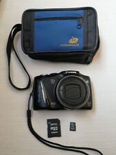 Cámara digital Canon PowerShot SX150 IS PROBADA de 14,1 MP 12x zoom 4 GB vintage negra segunda mano  Embacar hacia Argentina