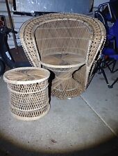 Wicker chair vintage for sale  Mitchell
