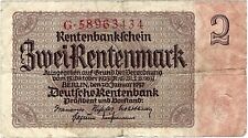 Banknote rentenbankschein rent gebraucht kaufen  München