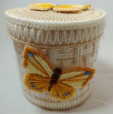 Suporte de rolo de papel higiênico vintage branco e bronzeado acessório de banheiro borboletas  comprar usado  Enviando para Brazil