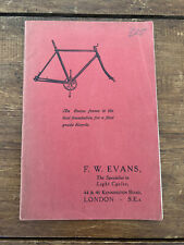 Original f.w.evans cycles for sale  BARNOLDSWICK