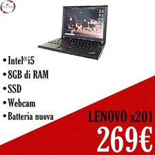 Lenovo x201 massimocomputer usato  Sassuolo