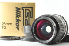 Nikon Nikkor AI-S ais 28mm f2 MF Manual Focus Lens From JAPAN [MINT Hood & BOX] d'occasion  Expédié en Belgium