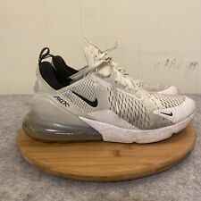 Tênis de corrida Nike Air Max 270 masculino tamanho 11 branco preto AH8050-100 comprar usado  Enviando para Brazil