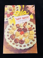 DOCES DE FESTA CRAVO LEITE MARY BLAKE LIVRETO DE CULINÁRIA 1953 RECEITAS PUBLICIDADE comprar usado  Enviando para Brazil