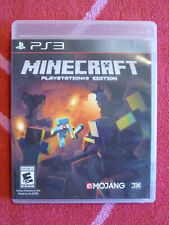 MINECRAFT PLAYSTATION 3 EDITION PS3 Mojang/YJ 2014 No Manual for sale  Shipping to South Africa