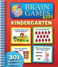 Brain Games Kids : Kindergarten (2010, Spiral) preguntas / respuestas Nuevo  segunda mano  Embacar hacia Argentina