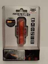 CatEye Rapid X2 Kinetic Rear Bicycle Light Back Bike Safety USB Rechargeable  for sale  Shipping to South Africa