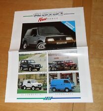 Suzuki range brochure for sale  FAREHAM