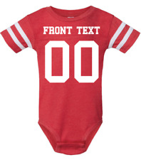 Usado, Body de jersey esportivo de futebol infantil personalizado nome e número unissex comprar usado  Enviando para Brazil