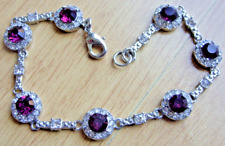Silver plated amethyst for sale  BASILDON