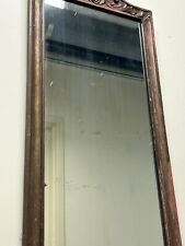 distressed wood wall mirror for sale  Chelmsford