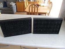 Two stackable black for sale  BONNYRIGG