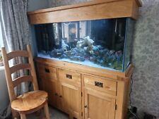 Oak fishtank aquaruim for sale  HUNTINGDON