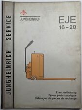 Jungheinrich catalogo ricambi usato  Spedire a Italy