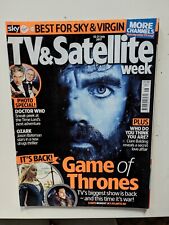 TV & Satellite Week Mag 15/07/2017 GAMES OF THRONES Kit Harrington Peter Capaldi segunda mano  Embacar hacia Argentina