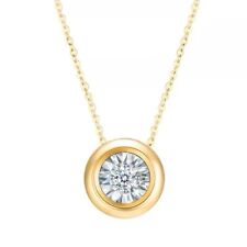 Gold diamond necklace gebraucht kaufen  Berlin